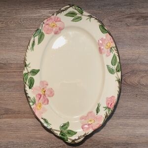 Vintage Franciscan Desert Rose Earthenware / Dinnerware Large Platter 14"